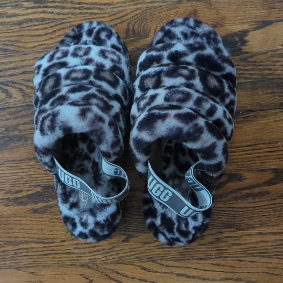 UGG Fluff Yeah Slide - Leopard - Picture 3 of 4